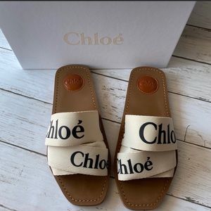 Chloe woody Slip on sandals